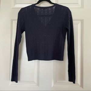 Brandy Melville Shannon Ribbed Knit Cardigan